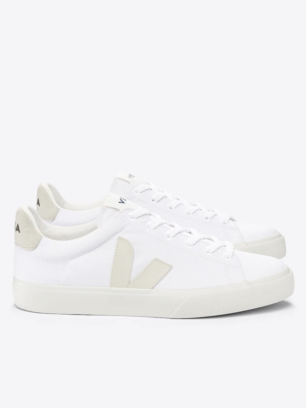 VEJA CAMPO CANVAS WHITE PIERRE